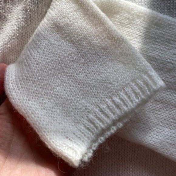 Women's Off Shoulder Sweater - Picture 3 of 5